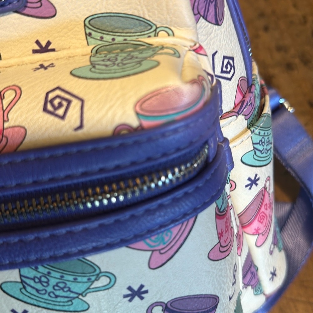 Disney Parks Loungefly Alice in Wonderland Teacup Mini Backpack - Picture 3 of 12